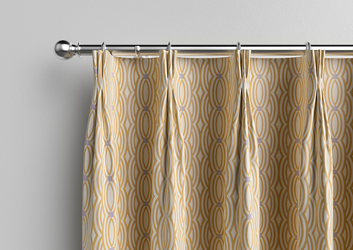 Opulent Scallop, Toffee - Made To Measure Curtains - Image 11